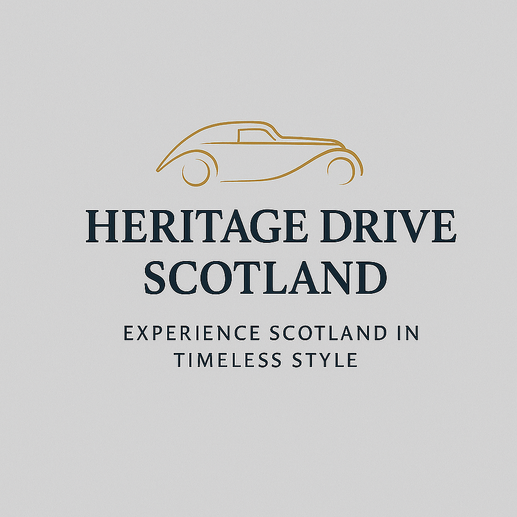 heritage drive scotland logo